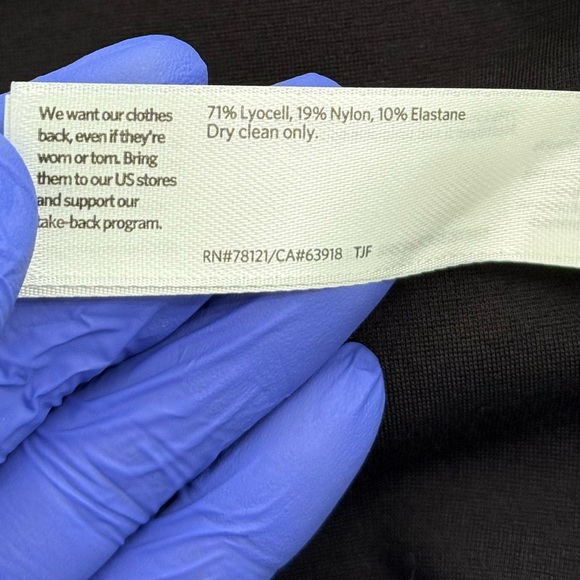 Eileen Fisher black crew neck top Plus size 1X - Picture 11 of 11